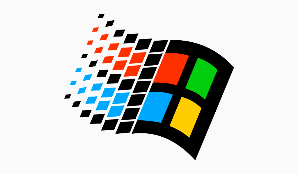 A colorful Microsoft Windows Logotype