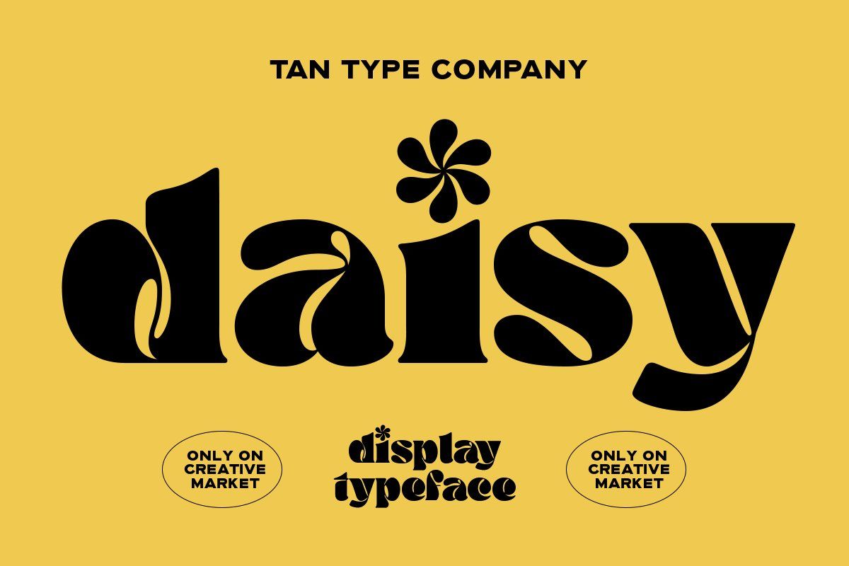 A bold and elegant display typeface