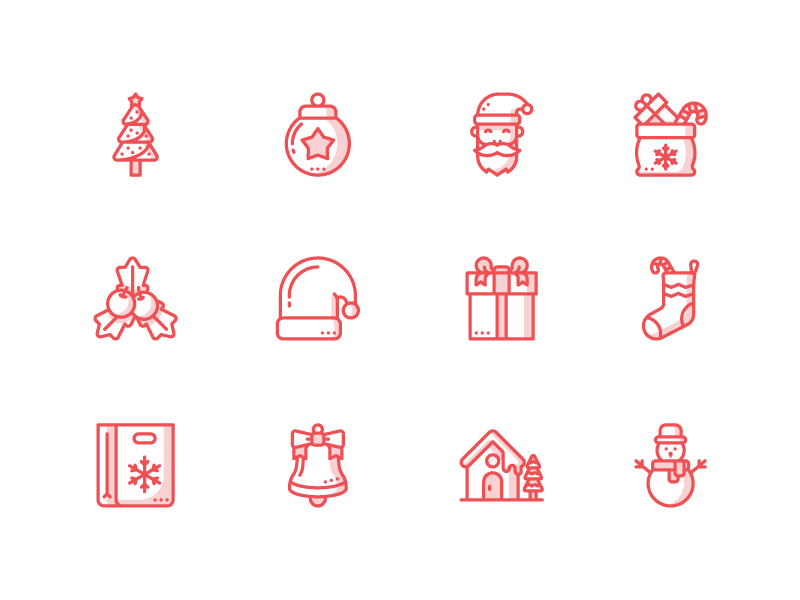 A free christmas icon pack