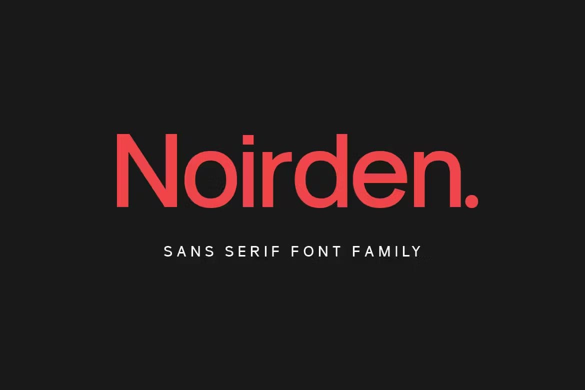 A sans serif font family